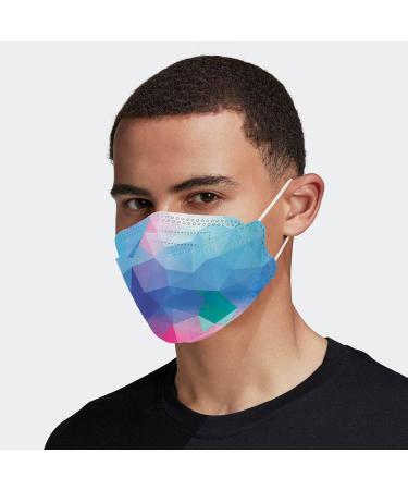 WEXCV 10-Piece 3D Design Children s Protection Masks - Fish-Shape Starry Sky Motif Dustproof 4-Layer Safety for Boys & Girls - Buy Online on GoSupps.com