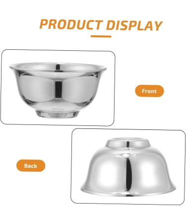 Minkissy Impact Bowl Container - Rustproof Steel Shaving Soap Mug & Razor Foam Pot for Men | International Shipping Available - Buy Online on GoSupps.com