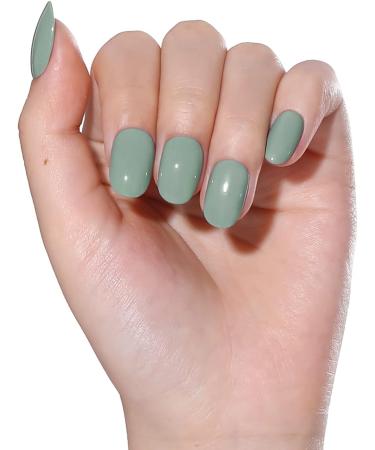 BLUESKY Gel Nail Polish Centre Stage Mini FW04 Grey Sage Green Long Lasting Chip Resistant 5 ml Requires Drying Under UV LED Lamp - Buy Online on GoSupps.com