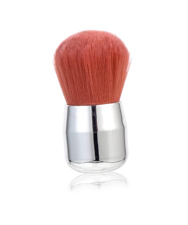Angoily Mushroom Head Dust Brush Highlighter Brush Face Makeup Brush Nail Art Brush Shading Powder Applicator Liquid Makeup Shading Powder Brush Aluminum Tube Hair Brush Travel Portable