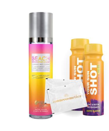 Devoted Creations Devoted Creations - Beach Bronzing Balm + 2 Your Sun Shots + 2 Lingettes Rafra chissantes