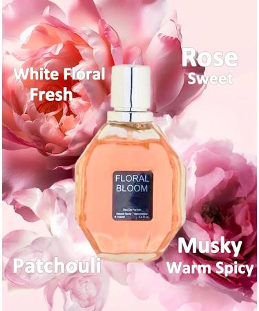META-BOSEM Floral Bloom Fragrance Collection Eau de Parfum Natural Spray Classic Bottle Perfume for Women Floral Fresh Scent Wonderful Gift 3.4 Fl Oz/100 Ml - Buy Online on GoSupps.com