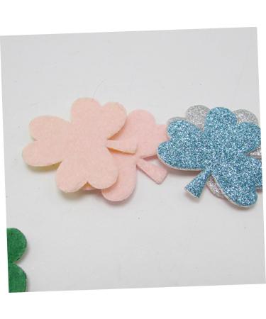 Beaupretty Kids Crafts Accessories material hair clip supplies Embroidery Patches DIY barrette hair clips kids hair accessories Hair Clip DIY Accessories child Gold powder cloth Kids - Buy Online on GoSupps.com