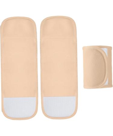 Muzrunq Foot Castor Oil Pack 2pcs Reusable Castor Oil Compress Powders Reusable Rigid Oil Wrap Soft Fabric Compress Oil Pads for f - Buy Online on GoSupps.com