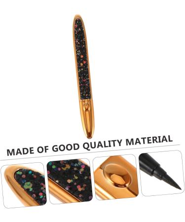 TOVINANNA Women Eyeliner Liquid Blooming Durable Bling Glitter Liner Eye Makeup Tools Lining No Practical 1 count (Pack of 1) Colorful - Buy Online on GoSupps.com