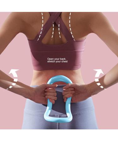 Vgeby Yoga Rings - 3 Pieces Yoga Massage Training Circles for Stretching Back & Legs | Toning Exercises | Ideal for Pregnant Women - Buy Online on GoSupps.com