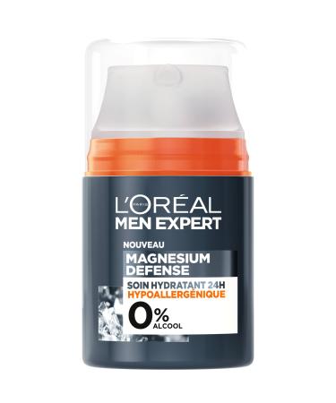 L Or al Paris Men Expert Magnesium Defense 24H Moisturizing Treatment Hypoallergenic