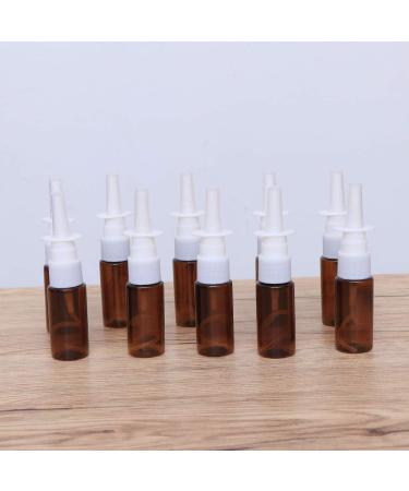 Heallily 15pcs 15ml Plastic Empty Nasal Sprayers Bottle Snoot Pump Clean for Colloidal Silver and Saline Applications - Buy Online on GoSupps.com
