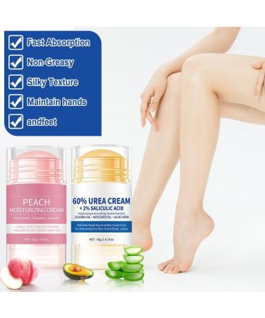 2 Pi ces Creme Anti Crevasse Pied 60% Creme Pied Uree Stick creme pied Sec Cr me Hydratante Pour Les Pieds et Talons - Buy Online on GoSupps.com