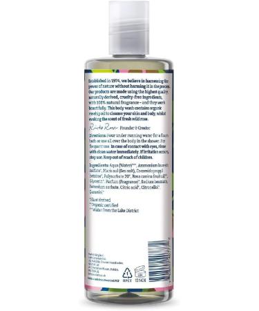 Faith In Nature Natural Wild Rose Body Wash Restoring Vegan and Cruelty Free No SLS or Parabens 400 ml Rose 400 ml (Pack of 1) - Buy Online on GoSupps.com