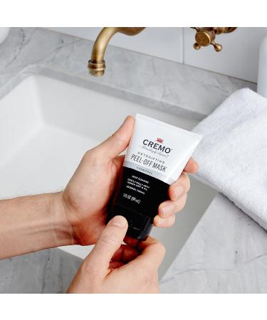 Cremo Detoxifying Peel-Off Mask with Activated Charcoal - 3 oz & 4 oz Options - Buy Online on GoSupps.com