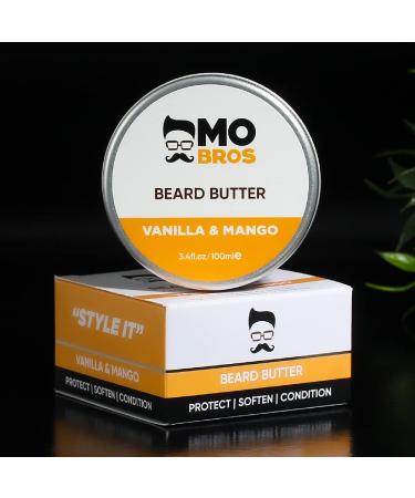 Buy Beard Butter - Condition & Moisturize | Large 100ml Jar | Vanilla & Mango | International Shipping Available - Buy Online on GoSupps.com