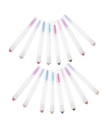 Beavorty 20sets Mascara Wand Tube Mini Containers Mascara Tubes Eyelash Empty Bottle Artificial Fiber Travel