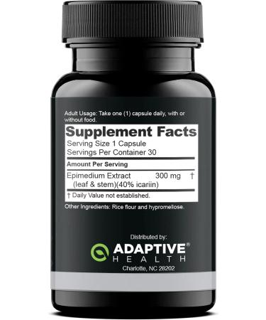 Nugenix Horny Goat Weed 300 mg - 30 Capsules for Enhanced Energy & Vitality - Buy Online on GoSupps.com