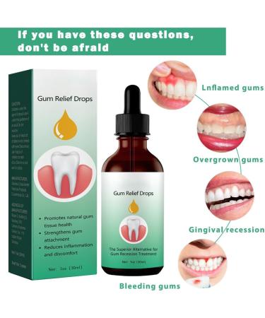 Buy Fengyang 2PCs Gum Recovery Drops - Natural Oral Care for Gum Repair & Loss Relief | Best Gum Care Products - Buy Online on GoSupps.com