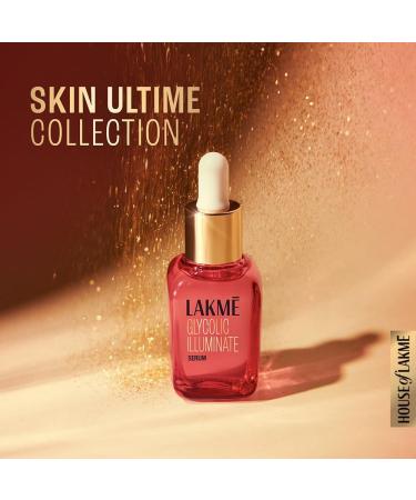Lakme Glycolic Illuminate Serum with 1% Glycolic Acid Reduces Dullness & Improves Texture 30ml by Glowrity - Buy Online on GoSupps.com