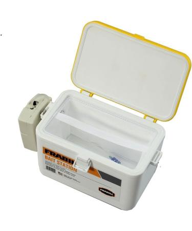 Frabill Bait Box with Aerator - 8-Quart Portable Live Bait Storage Cooler - Buy Online on GoSupps.com
