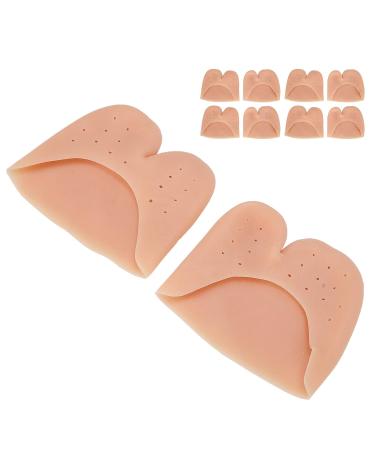 5 Pairs Toe Protector Kit with Forefoot Cushioning Pad - Closed Skin Tone - Buy Online on GoSupps.com
