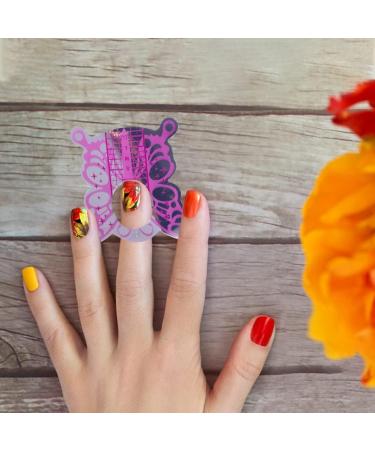 OSALADI Nail Art Guide Stickers Thick Nail Art Tips Extension Forms Nail Forms for Acrylic Nails Nail Extension Tips Fingernail Extensions Nail Tools Nail Guide Form Tool Kit Manicure - Buy Online on GoSupps.com