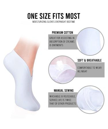 Buy JJ Online Store Moisturizing Socks for Dry Cracked Feet | Natural Therapy Foot & Hand Bath - International Shipping Available - Buy Online on GoSupps.com