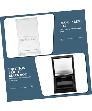Didiseaon 4pcs Empty Makeup Compact - Magnetic Eye Shadow & Lipstick Organizer - Travel-Friendly Cosmetic Palette & Plastic Storage Box - Buy Online on GoSupps.com