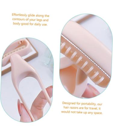 Magiclulu 10-Piece Women's Electric Shaver Set - Armpit Knives Nasal Hair Cutter Face & Eyebrow Razors - Portable Pink Leg Grooming Tools - Buy Online on GoSupps.com