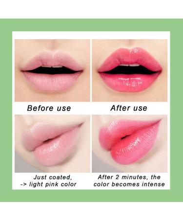 5 Pack Aloe Vera Color Changing Lipstick - Long Lasting Moisturizing Green to Pink Lip Gloss Set - Buy Online on GoSupps.com