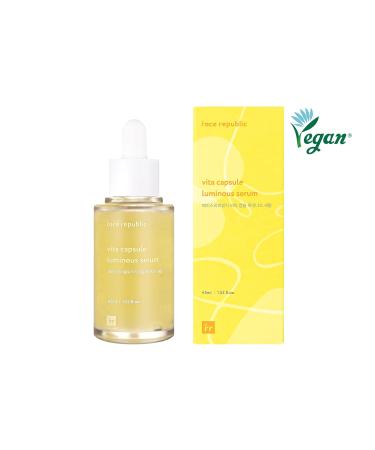 Face Republic Vita Capsule Luminous Serum 45mL - Vegan Certified for Radiant Glow | Korean Skin Care - Buy Online on GoSupps.com