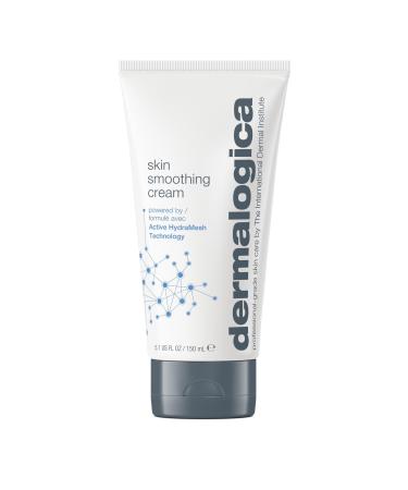 Dermalogica Skin Smoothing Cream 150ml with Vitamin C & Vitamin E - 48 Hours Of Continuous Hydration Antioxidant-rich Formula with Grape Seed Extract Combats Dryness and Dehydration All Skin Types