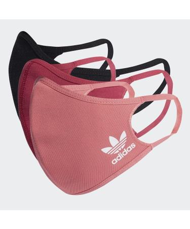 Buy adidas Face Covers 3-Pack - Unisex Adult - Wild Pink Hazy Rose & Black - International Shipping Available - Buy Online on GoSupps.com