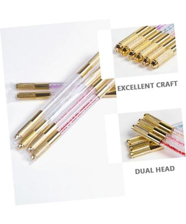 DRESSOOS Embroidery Pencil Eyebrow Pencil Tattooing Microblading Pen Skin Pen Double Head 1 count (Pack of 1) Pink - Buy Online on GoSupps.com