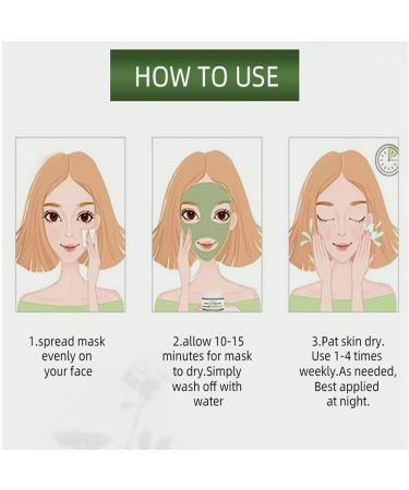 Tea Tree Facial Mask - Deep Cleansing Pore Purifying Clay Mask for All Skin Types Blackheads & Acne Treatment - Buy Online on GoSupps.com