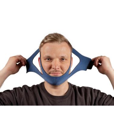 LifeSource Anti Snoring Chin Strap for CPAP Users - Adjustable Breathable Latex Free Sleep Support | Made in USA - Men & Women Snoring Solution - Buy Online on GoSupps.com