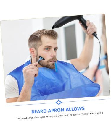 Minkissy 4 Pcs Shaving Towel Set for Men - Perfect Father's Day Gift | Multi-Purpose Shaver Aprons & Beard Care in Blue/Gray - Buy Online on GoSupps.com