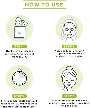  by Amazon by Amazon Pack of 5 soothing aloe vera masks 18 ml - Buy Online on GoSupps.com