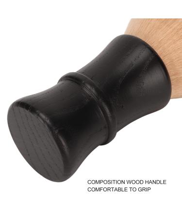 Men's Beard Foam Brush - Fluffy Brush with Comfortable Handle for Home Use | Best Beard Care Tool - Buy Online on GoSupps.com