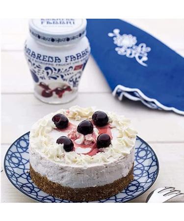 Fabbri Amarena Sciroppo - Black Wild Cherry Syrup 600g | Authentic Italian Fruit Syrup for Desserts & Drinks - Buy Online on GoSupps.com
