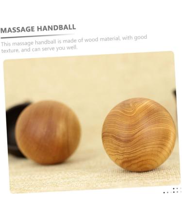 Beavorty 2-in-1 Massage Balls - Wooden Finger & Foot Massagers for Neck & Hand Relief | International Shipping Available - Buy Online on GoSupps.com