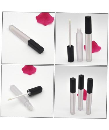 Buy Hemoton 10pcs Lip Gloss Tube Set - Empty Lip Tint & Balm Bottles for International Shipping - Stylish Silver & White Design - Buy Online on GoSupps.com
