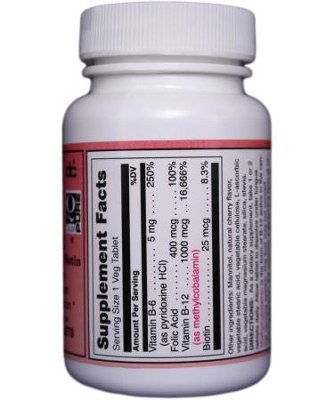 Premium B-12 Sublingual B Vitamins - 90 Vegi Caps for Optimal Absorption - Buy Online on GoSupps.com