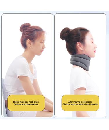 Shop Soft Foam Neck Support Brace - Cervical Spine Relief for Men & Women - House Ruff Sleeping Aid in Pink - Buy Online on GoSupps.com