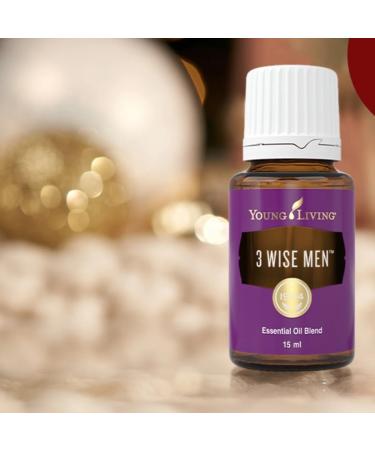 Young Living 3 Wise Men Essential Oil Blend - 15ml for Peaceful Sleep & Relaxation | Aromatherapy with Almond Oil - Buy Online on GoSupps.com