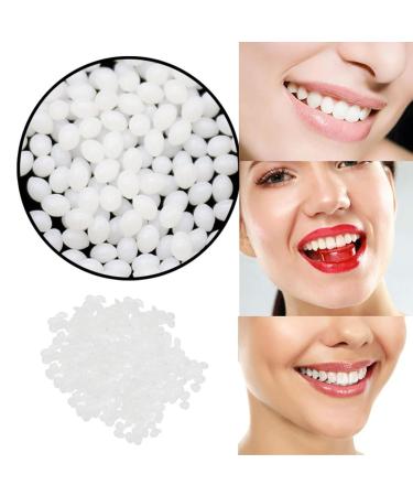 100g Tooth Glue for Make-up Dentures - Temporary Filling for Broken Teeth & Bite - One Size White | International Shipping Available - Buy Online on GoSupps.com