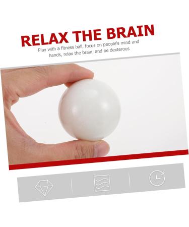 Magiclulu 4 Sets Massage Fitness Balls - Gymnastics & Hand Massage Balls for Pain Relief | Decorative Marble Round Balls for Fitness & Relaxation - Buy Online on GoSupps.com