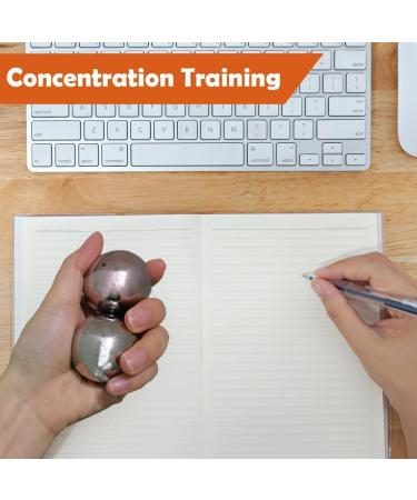 Buy Chinese Baoding Balls - 1.57 inch Hand Therapy Meditation & Stress Relief Balls (0.5 kg) - International Shipping Available - Buy Online on GoSupps.com