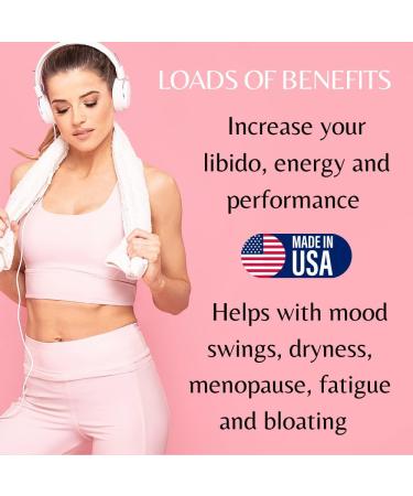Esposa Female Libido Booster for Women  Reignite Passion  Increase Energy & Sensitivity  Boost Mood & Desire  Made in USA Natural Female Enhancement Pills with Horny Goat Weed  60 Capsules - Buy Online on GoSupps.com