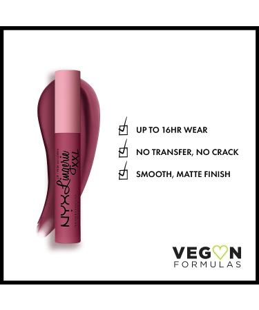 NYX Lip Lingerie XXL Matte Liquid Lipstick - Peek Show 0.13 Fl Oz - Buy Online on GoSupps.com
