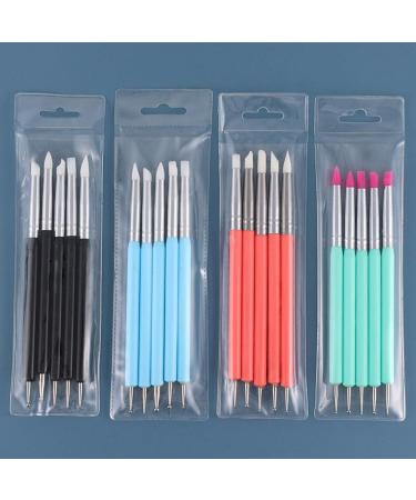 Guangcailun 5pieces Dual-ended Nail Dotting Pen With Fine And Thick Tips For Versatile Nail Art Wide Application Acrylic Easy style 3 - Buy Online on GoSupps.com