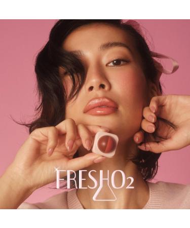 FreshO2 |Moisturizing lip cube-Pink watermelon | Made In Taiwan | Lip balm|Vegan Cruelty Free (Pink Watermelon) - Buy Online on GoSupps.com