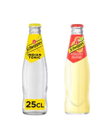Soda Indian Tonic (12x25cl) & Agrumes (12x25cl)